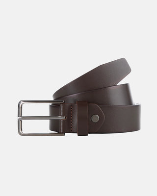 Ceinture cuir pleine fleur homme - Détail texture naturelle raffinée