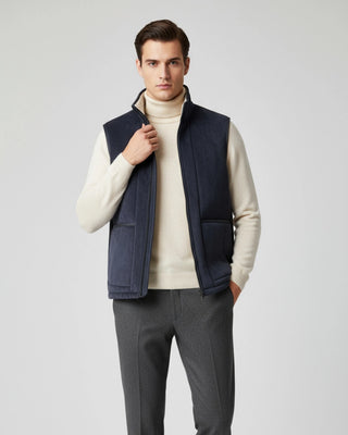 Veste sans manche doublure en sherpa